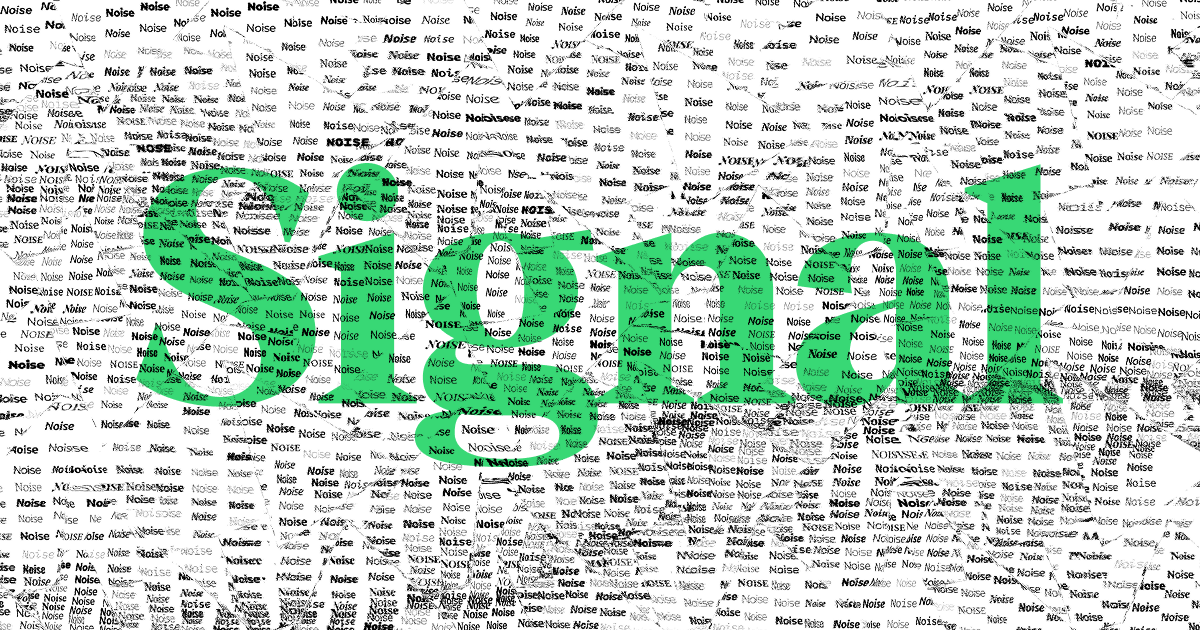 Noise to Signal — latest issue